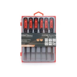 Sada pilníkov na ihličku, 6ks KD10287 KRAFT&DELE Sada pilníkov na ihličku, 6ks KD10287 KRAFT&DELE