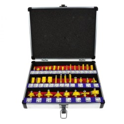 Sada 35 rezačiek dreva v tvare GEKO