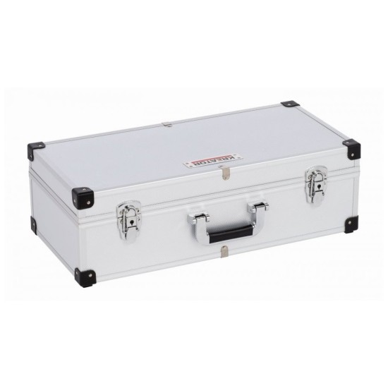 KRT640280S Hliníkové puzdro na 80CD strieborné KREATOR