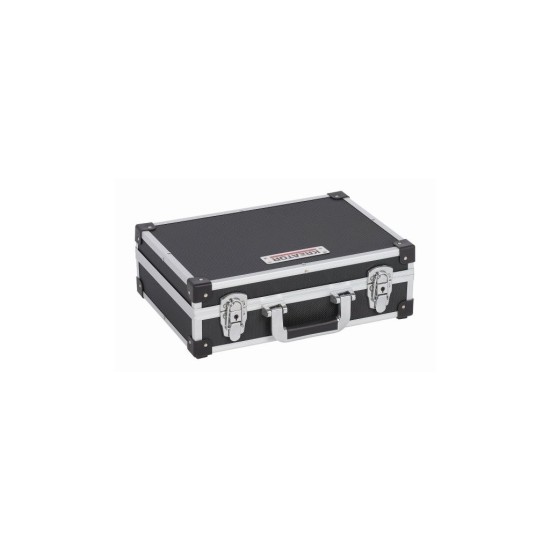 KRT640401B Hliníkové puzdro 3 v 1 čierne KREATOR