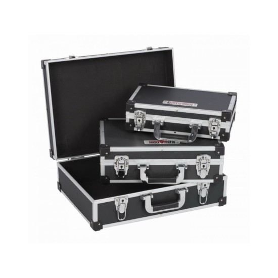 KRT640401B Hliníkové puzdro 3 v 1 čierne KREATOR