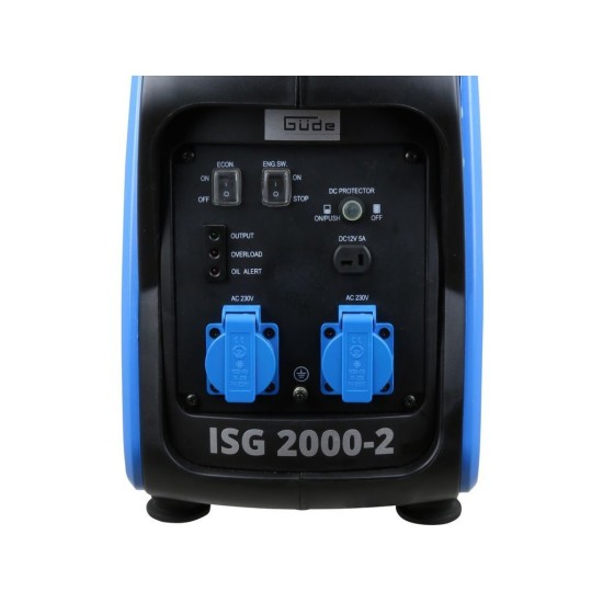 Invertorový generátor 2kW, 99,2ccm ISG 2000-2 GÜDE Invertorový generátor 2kW, 99,2ccm ISG 2000-2 GÜDE