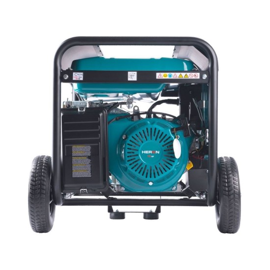 Benzínový generátor 7,0kW/15HP, na zváranie, podvozok HERON Benzínový generátor 7,0kW/15HP, na zváranie, podvozok HERON