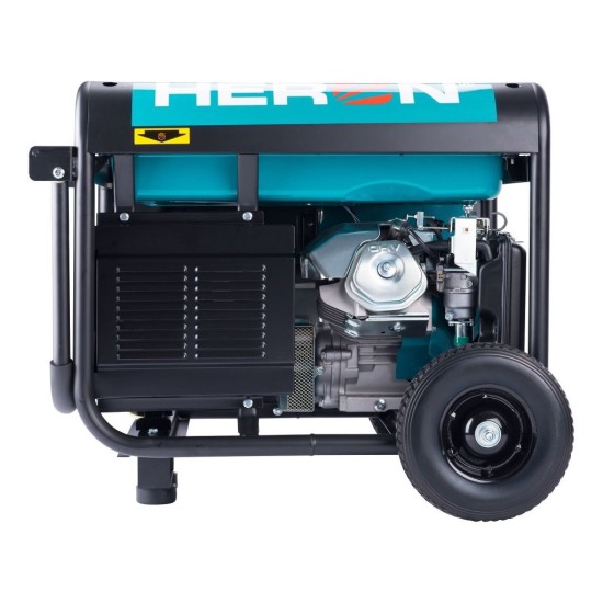 Benzínový generátor 7,0kW/15HP, na zváranie, podvozok HERON Benzínový generátor 7,0kW/15HP, na zváranie, podvozok HERON