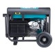 Benzínový generátor 15HP/6,8kW (400V), 5,5kW (230V), podvozok HERON