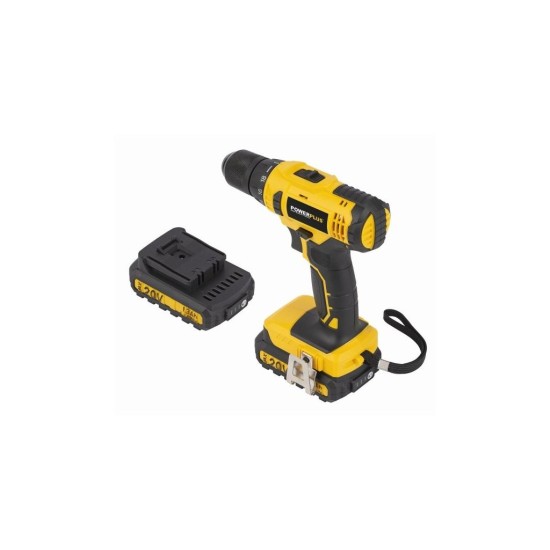 POWX00435 Akumulátorový skrutkovač/vŕtačka 20V, LI-ION, 2 akumulátory POWERPLUS POWX00435 Akumulátorový skrutkovač/vŕtačka 20V, LI-ION, 2 akumulátory POWERPLUS