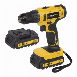 POWX00435 Akumulátorový skrutkovač/vŕtačka 20V, LI-ION, 2 akumulátory POWERPLUS POWX00435 Akumulátorový skrutkovač/vŕtačka 20V, LI-ION, 2 akumulátory POWERPLUS