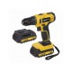 POWX00435 Akumulátorový skrutkovač/vŕtačka 20V, LI-ION, 2 akumulátory POWERPLUS POWX00435 Akumulátorový skrutkovač/vŕtačka 20V, LI-ION, 2 akumulátory POWERPLUS