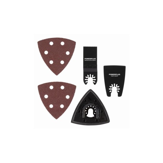 POWDP4060 Akumulátorová oscilačná brúska na multifunkčné náradie 20 V (bez akumulátora) POWERPLUS