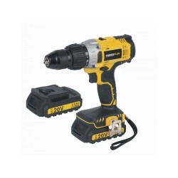 POWX00445 Akumulátorový príklepový skrutkovač/vŕtačka 2x20V, 2.0Ah, LI-ION POWERPLUS
