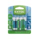 Nabíjateľné batérie, 4ks, AA (HR6), 1.2V, 2400mAh, NiMh EXTOL ENERGY Nabíjateľné batérie, 4ks, AA (HR6), 1.2V, 2400mAh, NiMh EXTOL ENERGY