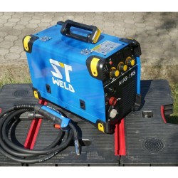 Kombinovaná poloautomatická zváračka CO2 ST-WELDING MIG-195 MIG/MAG/MMA 220V 190A