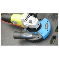 Kryt na odsávanie prachu s okrajom kefy pre uhlové brúsky GEKO 125 mm Kryt na odsávanie prachu s okrajom kefy pre uhlové brúsky GEKO 125 mm