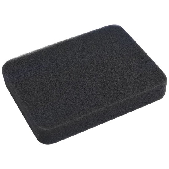 Vzduchový filter, 132 x 74 x 24mm, pena HERON