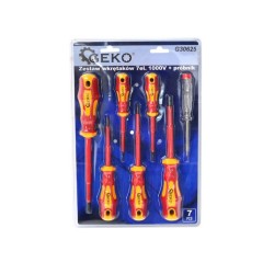 Sada 7ks skrutkovačov VDE 1000V GEKO typ1 Sada 7ks skrutkovačov VDE 1000V GEKO typ1
