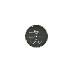 Rezací diamantový segmentový kotúč do betónu 350x25,4mm GEKO Rezací diamantový segmentový kotúč do betónu 350x25,4mm GEKO