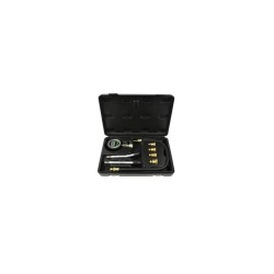 Kompresný merač pre benzínové motory, LCD displej, sada 8ks, tester kompresie GEKO Kompresný merač pre benzínové motory, LCD displej, sada 8ks, tester kompresie GEKO