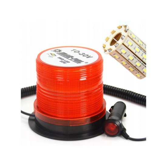 Výstražný maják, svetlo oranžový 10-30V, 40 LED M82712 MAR-POL Výstražný maják, svetlo oranžový 10-30V, 40 LED M82712 MAR-POL