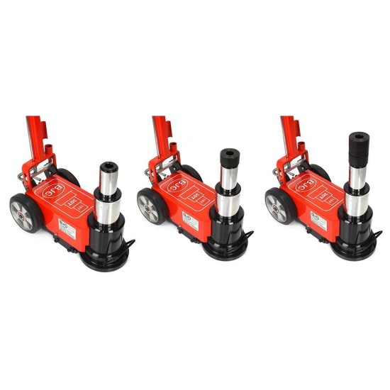 Mobilný pneumatický hydraulický zdvihák 30/15T BJC Mobilný pneumatický hydraulický zdvihák 30/15T BJC
