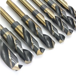 Súprava vrtákov do kovu HSS 14-25,5mm, 8ks MAR-POL