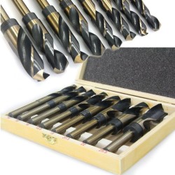Súprava vrtákov do kovu HSS 14-25,5mm, 8ks MAR-POL