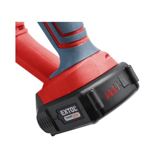 Akumulátorová SHARE20V chvostová píla, 20V Li-ion, 2000mAh EXTOL PREMIUM