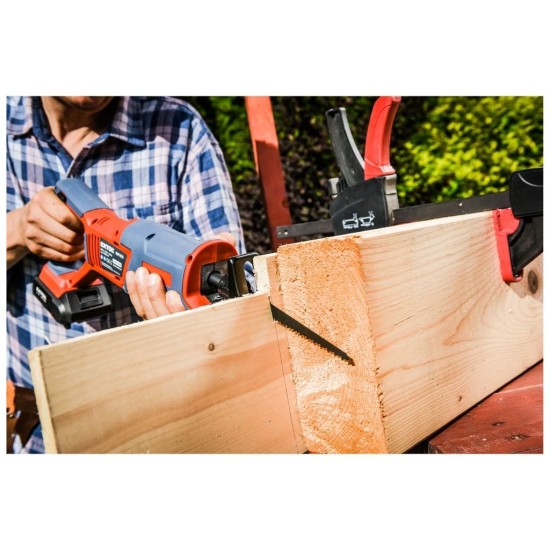 Akumulátorová SHARE20V chvostová píla, 20V Li-ion, 2000mAh EXTOL PREMIUM