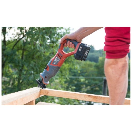 Akumulátorová SHARE20V chvostová píla, 20V Li-ion, 2000mAh EXTOL PREMIUM