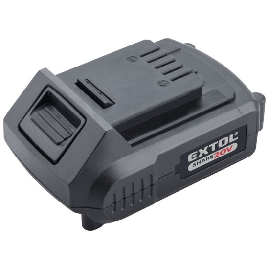 Akumulátor batérií SHARE20V, Li-ion, 2000mAh EXTOL PREMIUM Akumulátor batérií SHARE20V, Li-ion, 2000mAh EXTOL PREMIUM