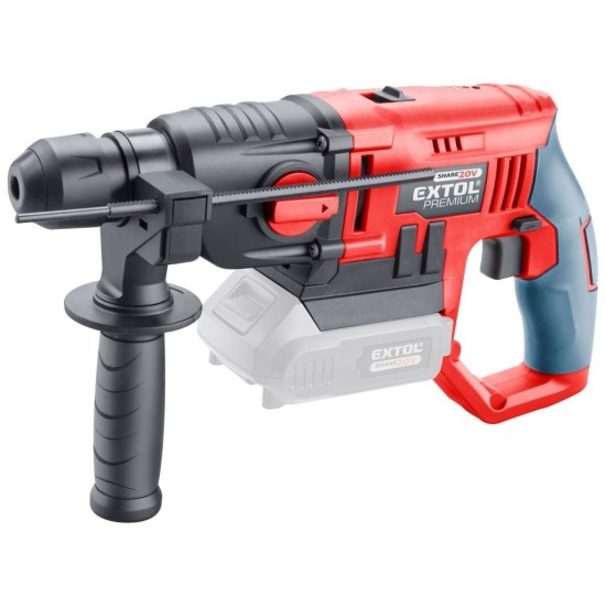 Príklepová vŕtačka SHARE20V, SDS plus, 20V Li-ion, bez akumulátora a nabíjačky