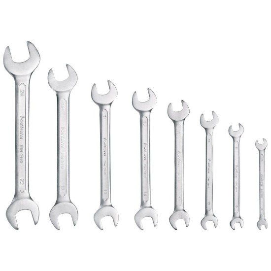 Kľúče, sada 8 ks, 6-24mm, 61CrV5 FORTUM Kľúče, sada 8 ks, 6-24mm, 61CrV5 FORTUM