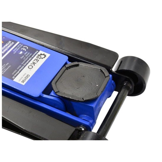 Mobilný nízkoprofilový hydraulický zdvihák 4t, 95-550mm GEKO