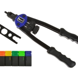 Pákové nitovacie kliešte pre nity M3-M10 v kufríku GEKO PREMIUM