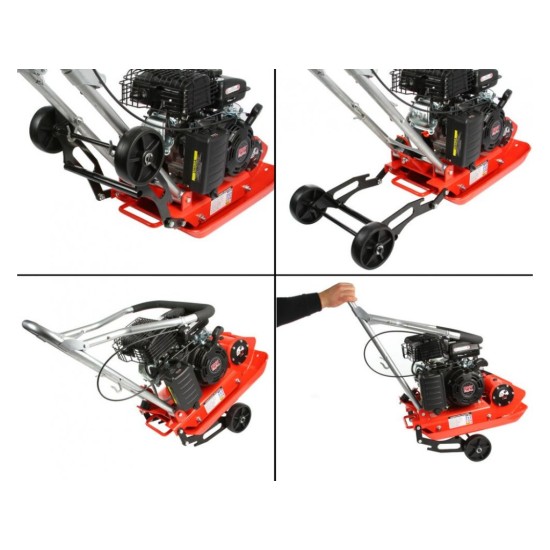 Vibračná doska jednosmerná + nádrž na vodu 110kg MAR-POL Vibračná doska jednosmerná + nádrž na vodu 110kg MAR-POL