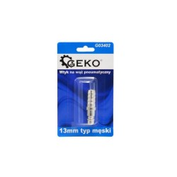 Rýchlospojka vzduchová, vsuvka na hadicu, 13mm, samec GEKO