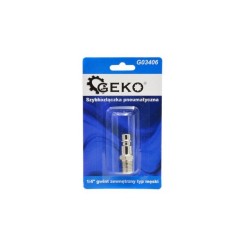 Rýchlospojka 1/4", vonkajší závit, vonkajší GEKO Rýchlospojka 1/4", vonkajší závit, vonkajší GEKO