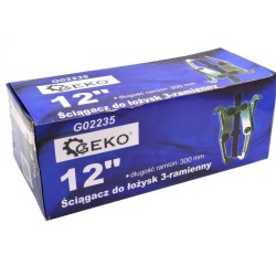 Trojramenný sťahovák ložísk 12", 300mm GEKO Trojramenný sťahovák ložísk 12", 300mm GEKO