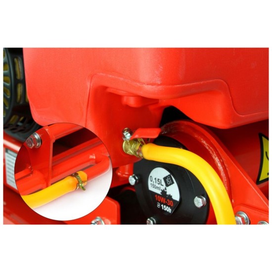 Vibračná doska MP-80, 11kN, nádrž na vodu 20l, gumová rohož MAR-POL Vibračná doska MP-80, 11kN, nádrž na vodu 20l, gumová rohož MAR-POL