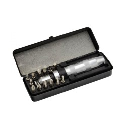Rázový skrutkovač s bitmi 15ks, 1/2" GEKO