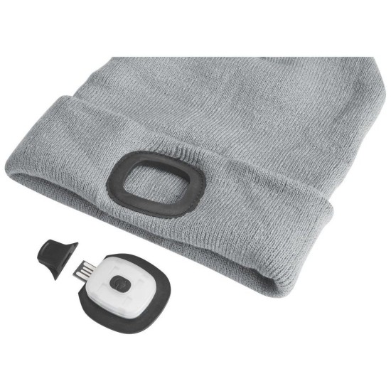Šiltovka s čelovkou 45lm, dobíjacia, USB, sivá, univerzálna veľkosť EXTOL LIGHT Šiltovka s čelovkou 45lm, dobíjacia, USB, sivá, univerzálna veľkosť EXTOL LIGHT