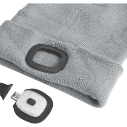 Šiltovka s čelovkou 45lm, dobíjacia, USB, sivá, univerzálna veľkosť EXTOL LIGHT Šiltovka s čelovkou 45lm, dobíjacia, USB, sivá, univerzálna veľkosť EXTOL LIGHT