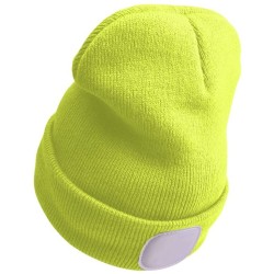 Šiltovka s čelovkou 45lm, dobíjacia, USB, žiarivková žltá, univerzálna veľkosť EXTOL LIGHT