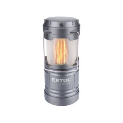 Teleskopická LED lampa, 75lm/plameň EXTOL LIGHT