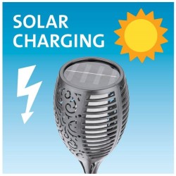 LED baterka s plameňom, 79cm, solárne nabíjanie, 35 lm EXTOL LIGHT LED baterka s plameňom, 79cm, solárne nabíjanie, 35 lm EXTOL LIGHT