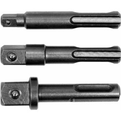 Adaptéry SDS+ pro nástrčné ořechy 1/4", 3/8“, 1/2“ YATO