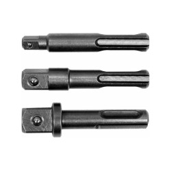 Adaptéry SDS+ pro nástrčné ořechy 1/4", 3/8“, 1/2“ YATO