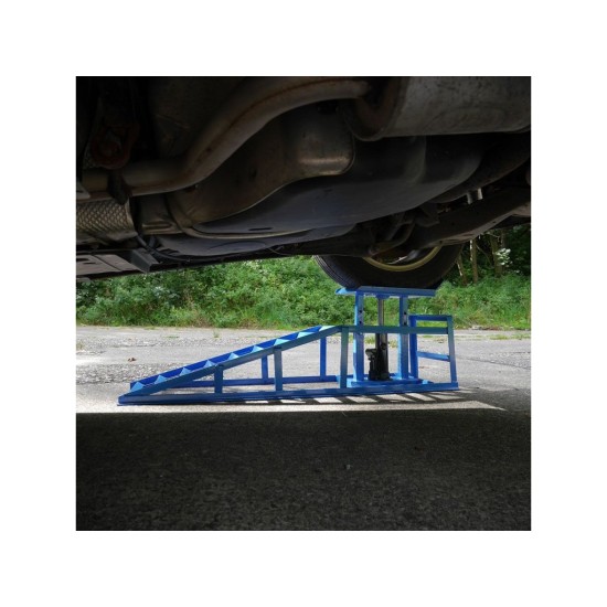 Nakladacia rampa s hydraulickým zdvihákom 2T, 1ks GEKO Nakladacia rampa s hydraulickým zdvihákom 2T, 1ks GEKO