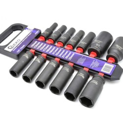 Nástrčné rázové hlavice 1/2", 13 ks GEKO Nástrčné rázové hlavice 1/2", 13 ks GEKO
