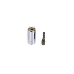 Univerzálna nástrčná hlava CrV 7-19mm + adaptér GEKO Univerzálna nástrčná hlava CrV 7-19mm + adaptér GEKO