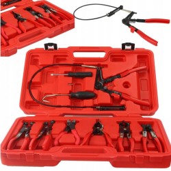 Kliešte na hadicové spony, sada 9ks MAR-POL